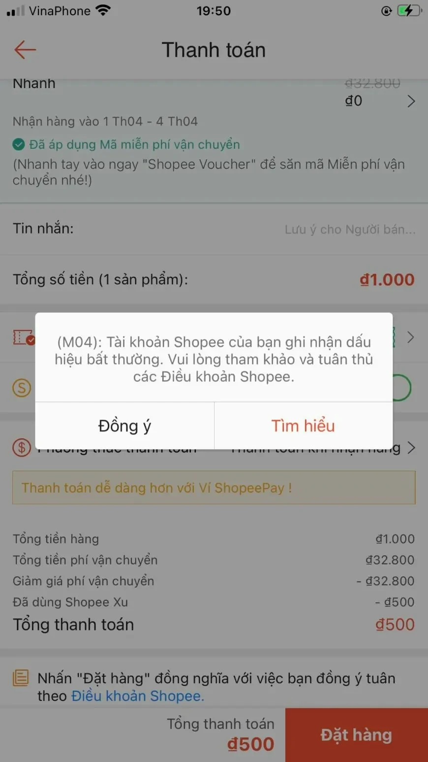 các nguyên nhân phổ biến gây ra lỗi M04